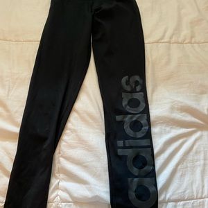 Adidas black leggings